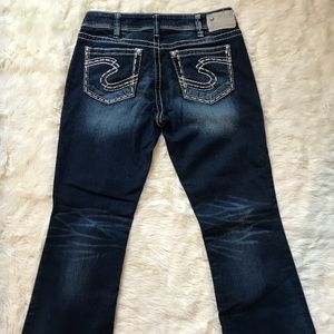 Never worn Silver Suki Flare Leg Jeans